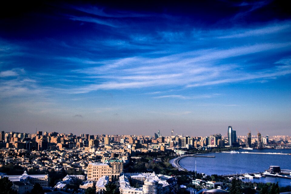 Skyline travel panoramic