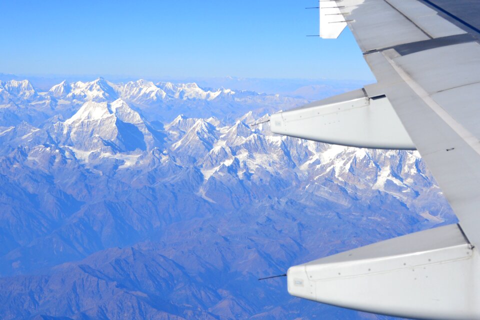 Sky travel mountain