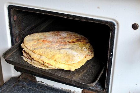 Oven tortilla lokše