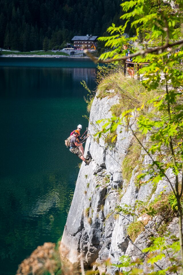 Climb austria lake