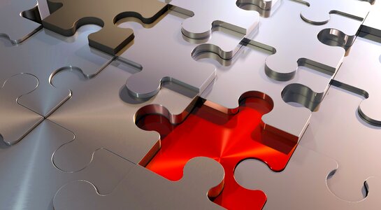 Puzzles memory cards covered with together