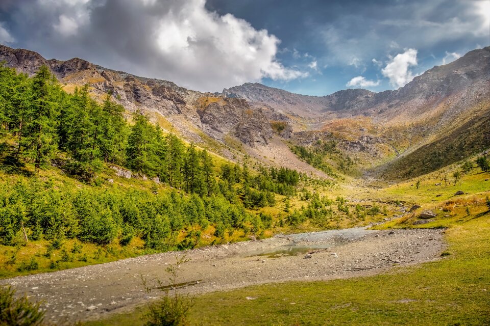 Landscape panorama sky photo