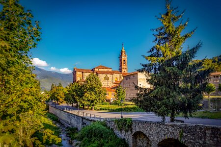 Piedmont idyllic mountains