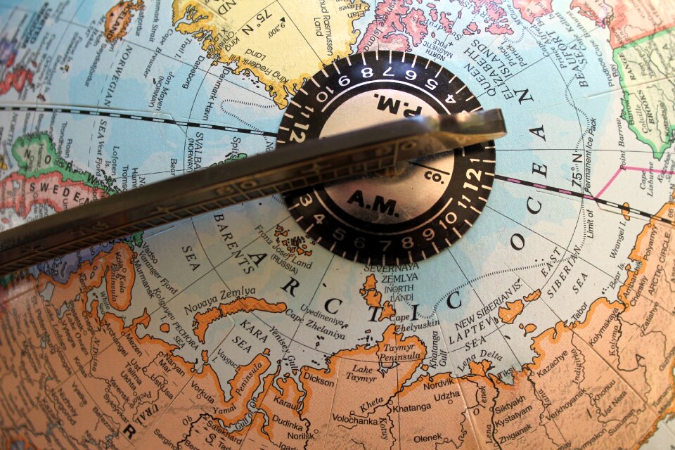 Geography continent arctic ocean