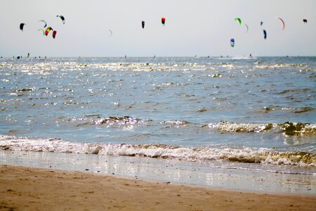 Sky flying sea