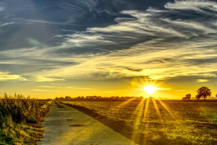 Sky abendstimmung evening