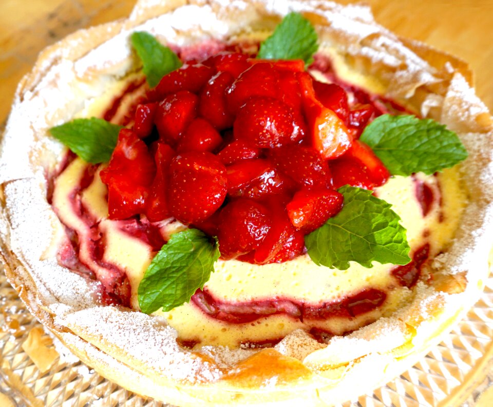 Delicious dessert cake