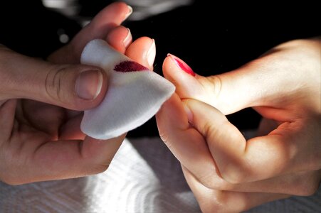 Painting manicure home