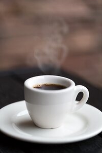 Latte cup beverage photo