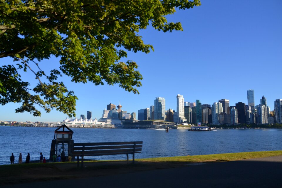 Urban skyline buildings