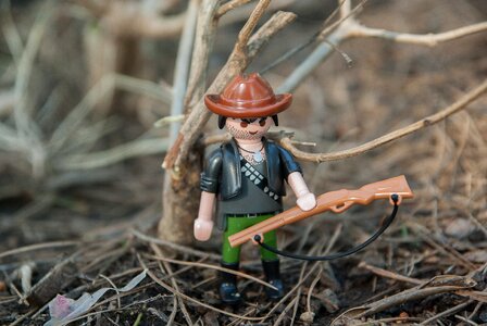Hunter gun hunting
