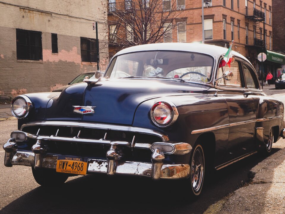 Urban car vintage car