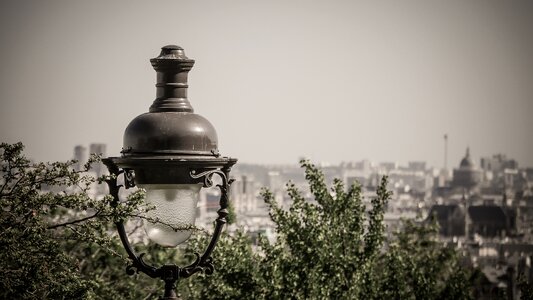 Montmartre floor lamp view paris