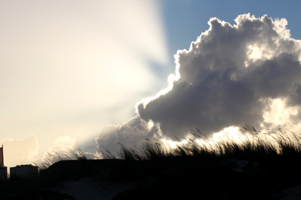 Nature twilight landscape