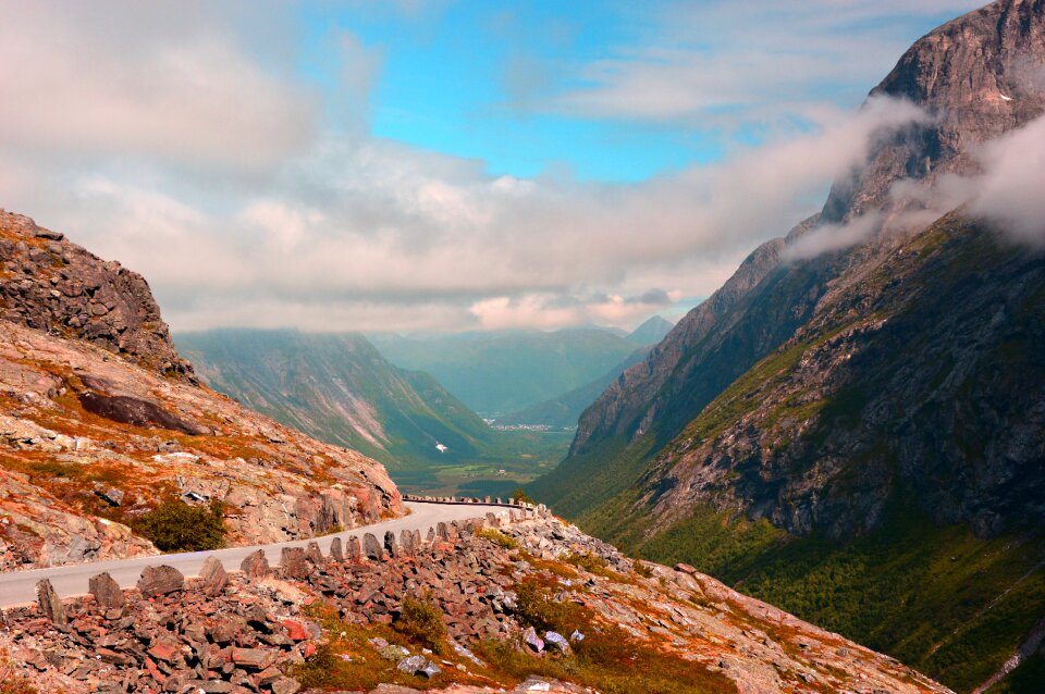 Norway clouds nature photo