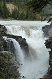 Rockies waterfall alberta