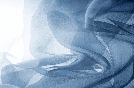 Textile tapestry blue