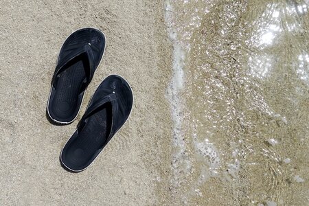 Flip flops vacations summer photo