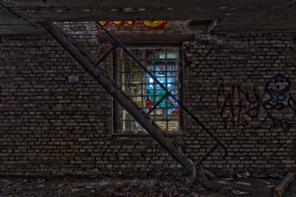 Industry hall abandoned