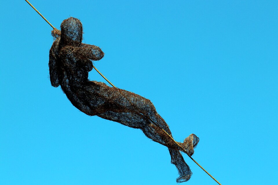 The lower area of vitkovice wire sculpture art