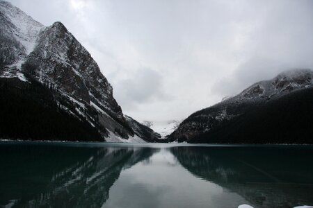 Mountains winter snow photo