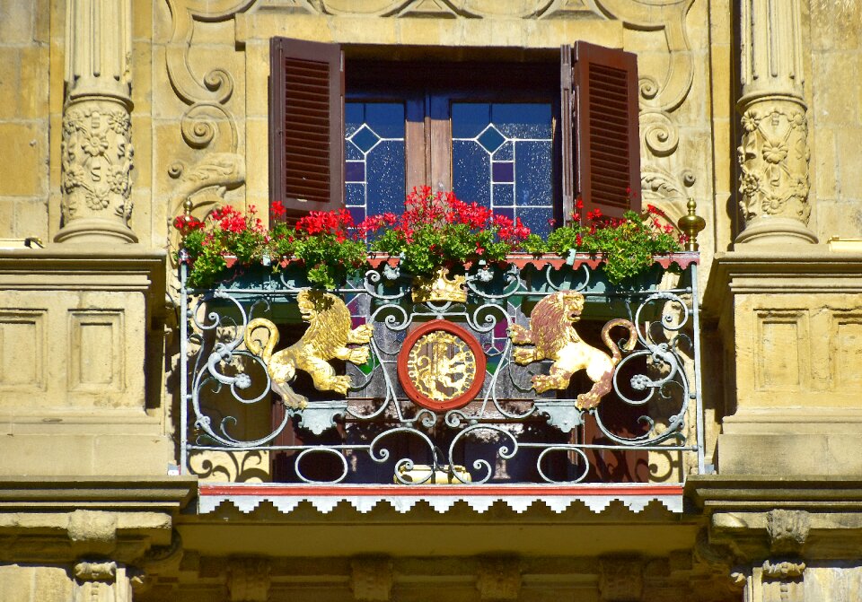 Pamplona urban balcony