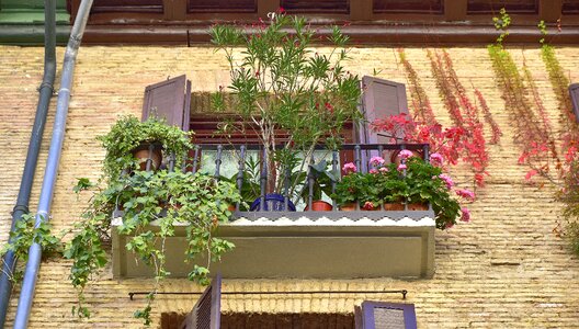Pamplona urban balcony