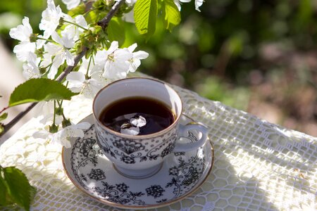 Cup drink coffee