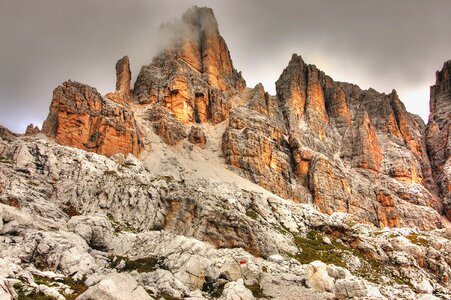 Rock landscape mountains