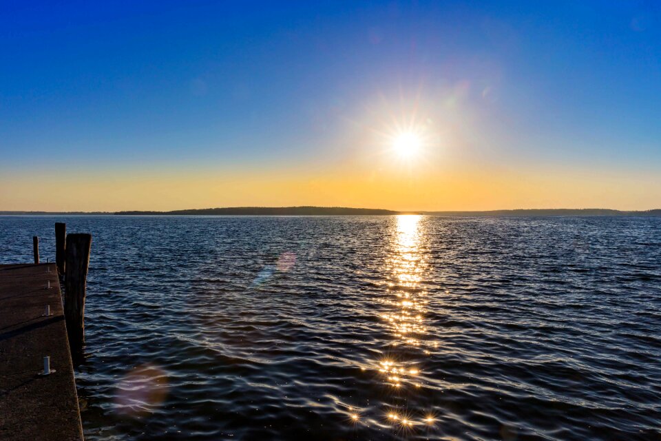 Jetty sea landscape