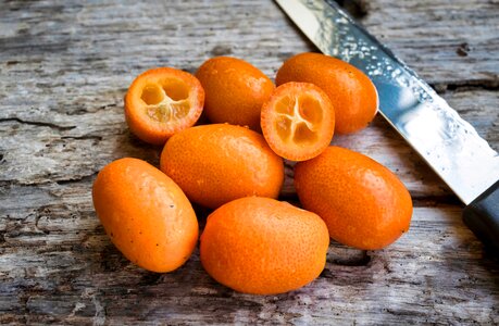 Chinese foods orange photo