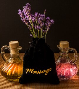 Herbs massage spa photo