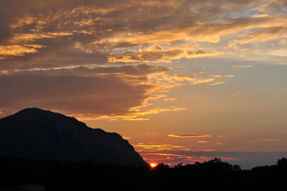 Sun sunset jávea photo