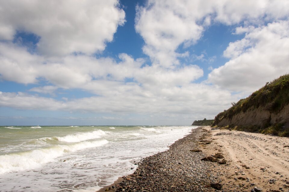 Coast sea wave