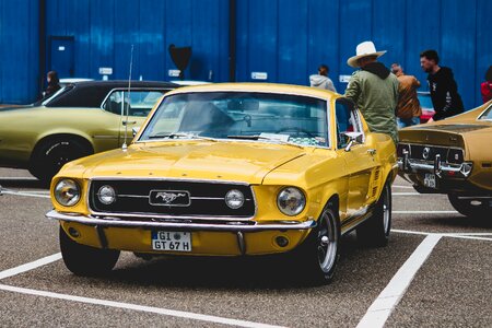 Ford ford mustang oldtimer photo