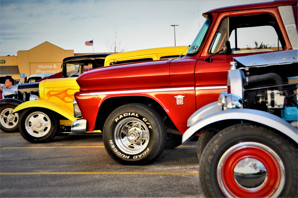 Cars lineup colors