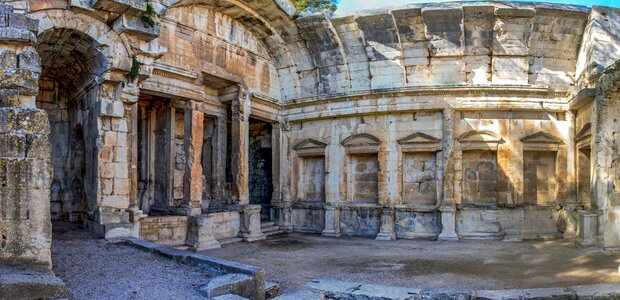 Roman remains ruins
