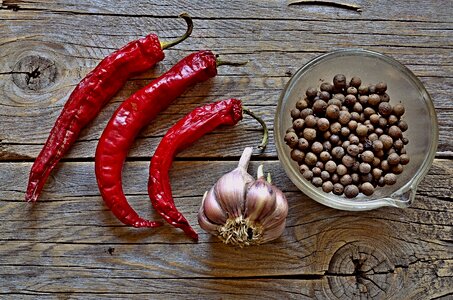 Colorful fresh red