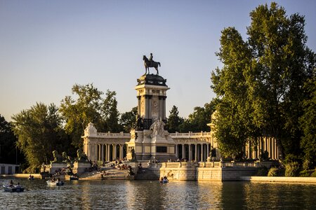 Lake pond architecture photo