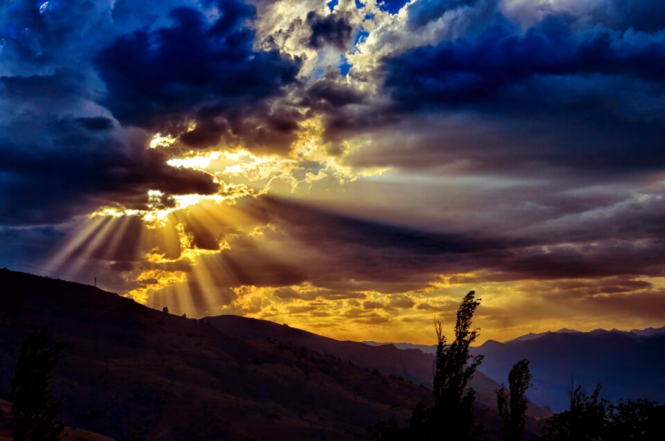 Beautiful natural life sky