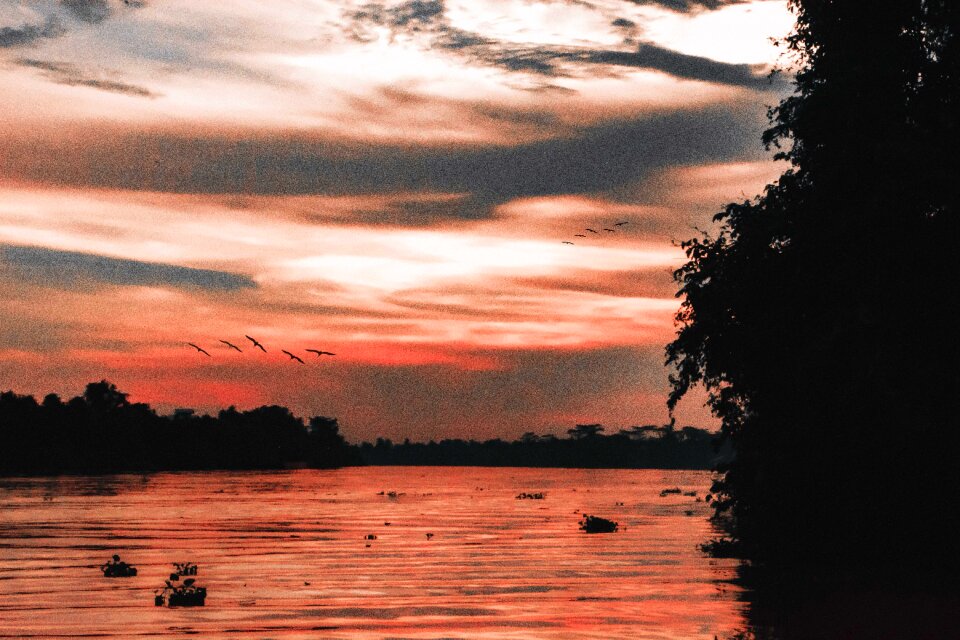 Sunset kapuas kalimantan