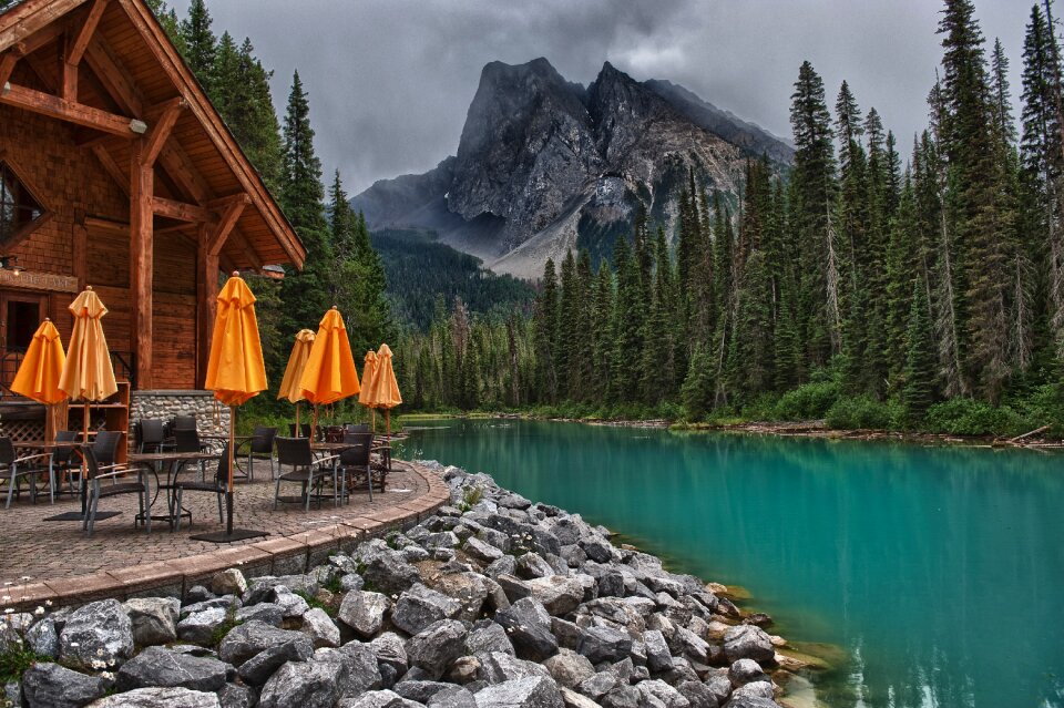 Mountain scenic landscape