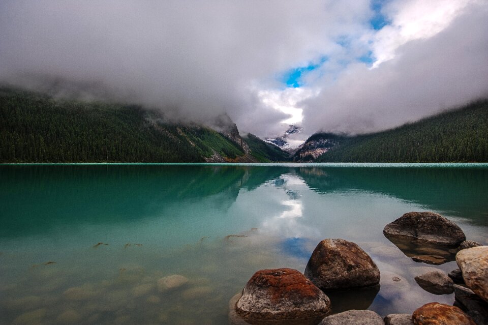 Lake louise lake landscape
