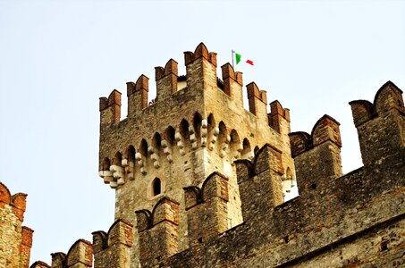 Torre middle ages sirmione photo