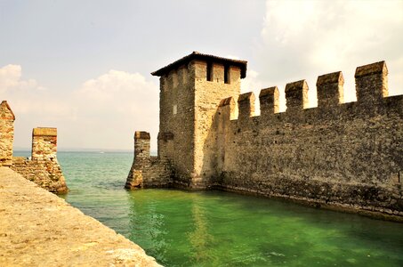 Middle ages fortress sirmione