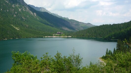 Landscape nature the national park