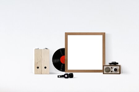 Frame interior template
