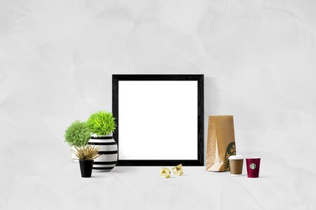 Frame interior template