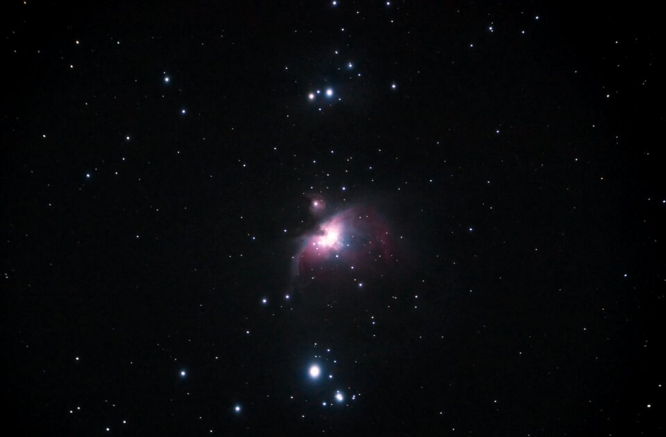 Astronomical star nebula