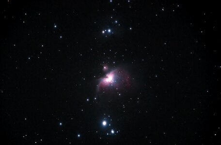 Astronomical star nebula photo